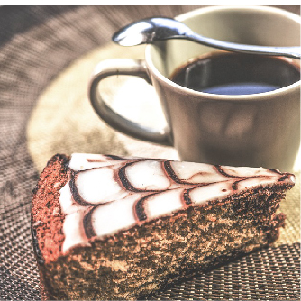 Cake and coffee